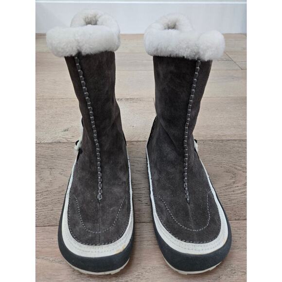 Merrell Spirit Tibet High Boots size 7 Gray Polartec Thinsulate - Picture 1 of 8